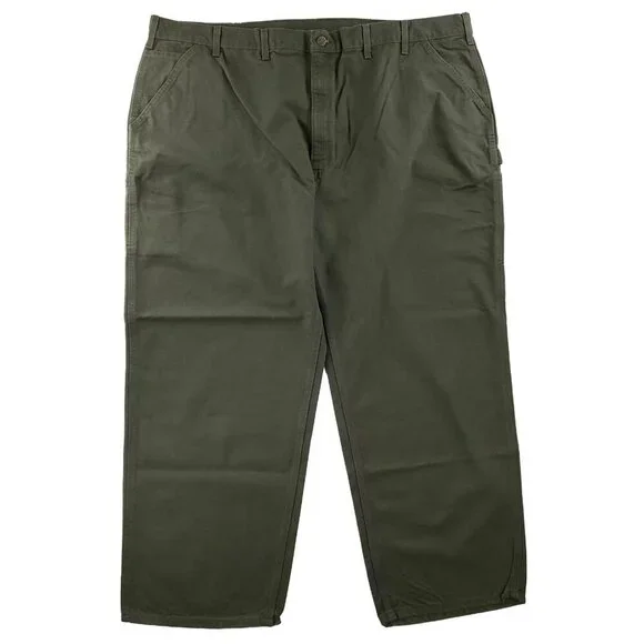Carhartt Vintage Washed Duck Work Dungaree Carpenter Pants 50x30 Real 49x30 NW